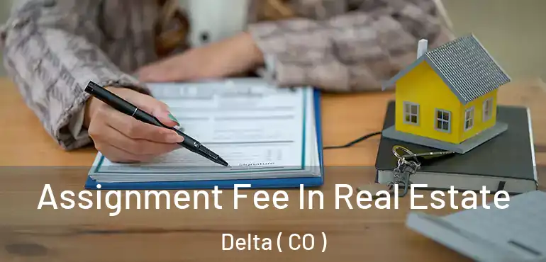 Assignment Fee In Real Estate Delta ( CO )