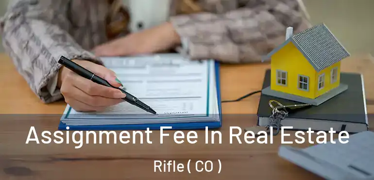 Assignment Fee In Real Estate Rifle ( CO )