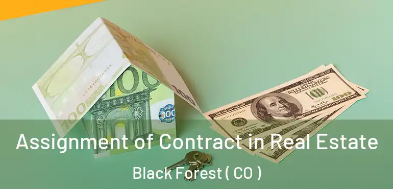 Assignment of Contract in Real Estate Black Forest ( CO )