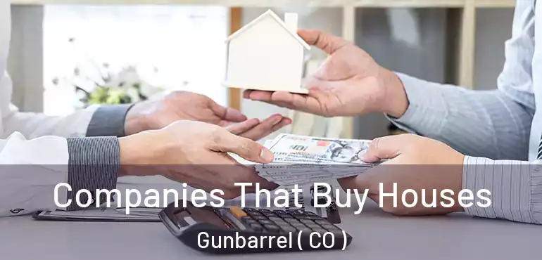 Companies That Buy Houses Gunbarrel ( CO )