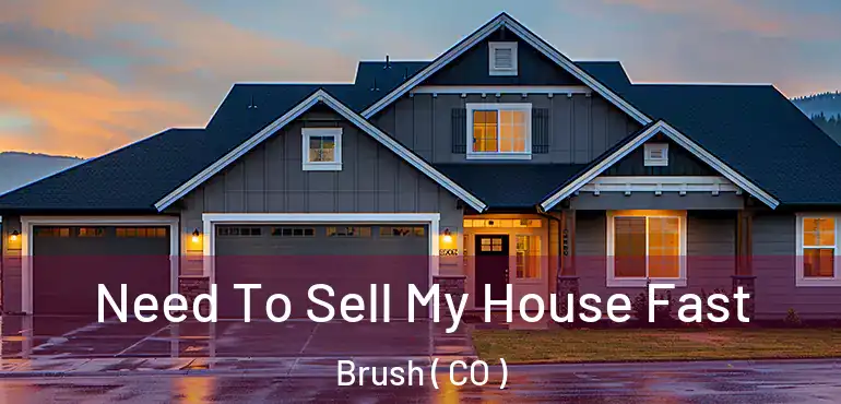 Need To Sell My House Fast Brush ( CO )