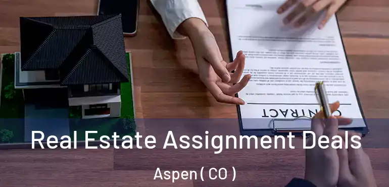 Real Estate Assignment Deals Aspen ( CO )
