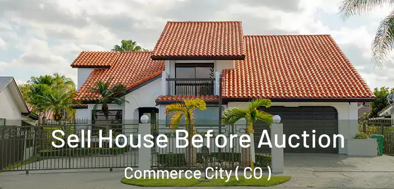 Sell House Before Auction Commerce City ( CO )