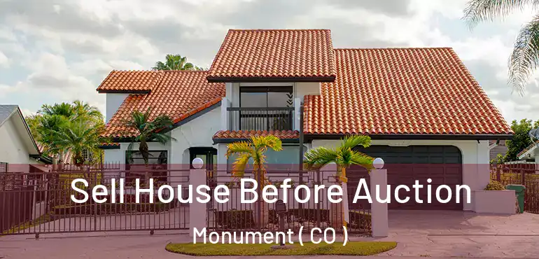 Sell House Before Auction Monument ( CO )