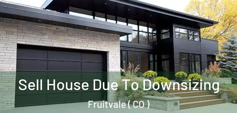 Sell House Due To Downsizing Fruitvale ( CO )