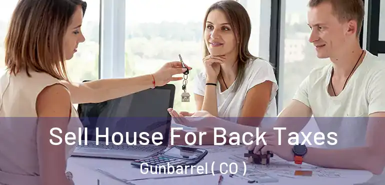 Sell House For Back Taxes Gunbarrel ( CO )