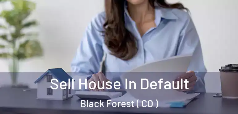 Sell House In Default Black Forest ( CO )