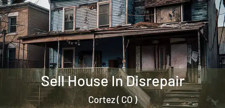 Sell House In Disrepair Cortez ( CO )