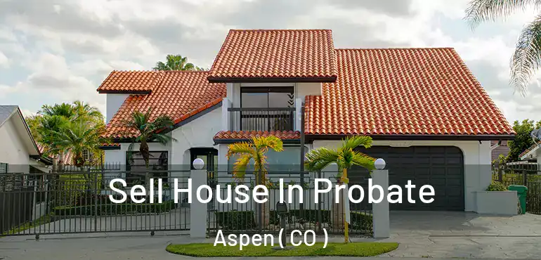 Sell House In Probate Aspen ( CO )