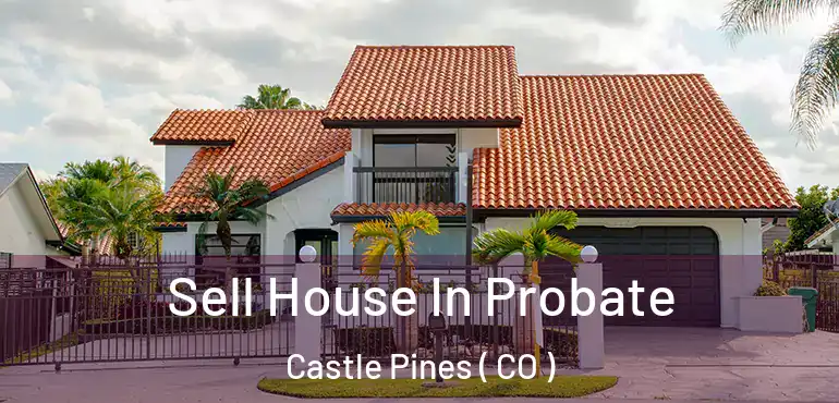 Sell House In Probate Castle Pines ( CO )