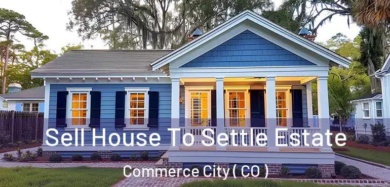  Sell House To Settle Estate Commerce City ( CO )