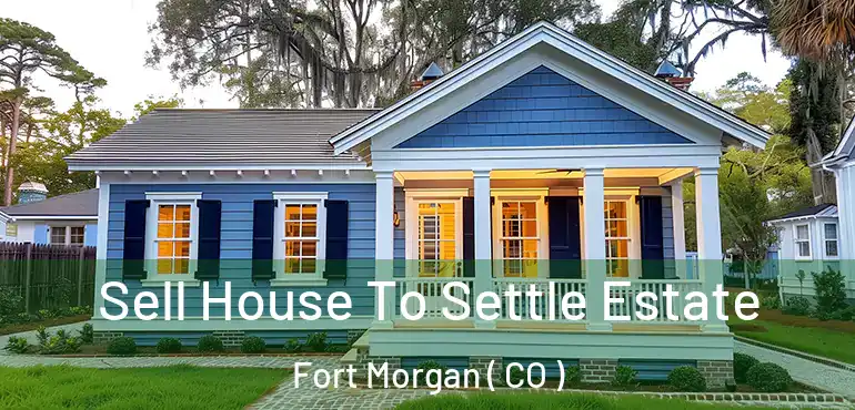 Sell House To Settle Estate Fort Morgan ( CO )