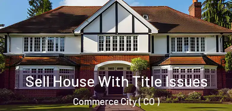 Sell House With Title Issues Commerce City ( CO )