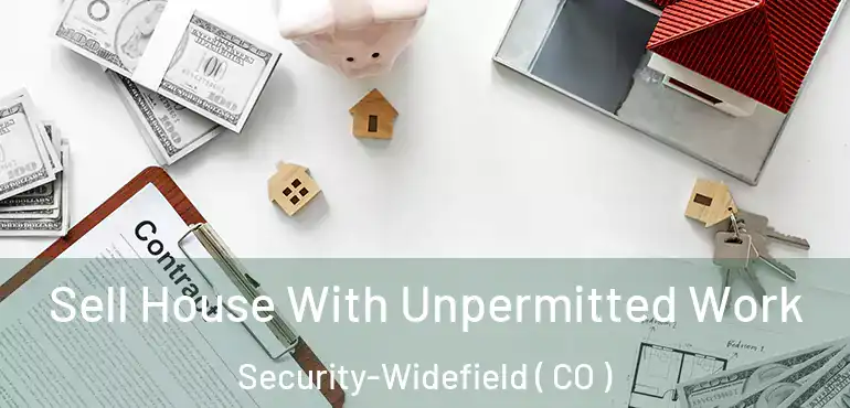 Sell House With Unpermitted Work Security-Widefield ( CO )