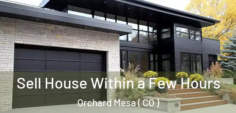 Sell House Within a Few Hours Orchard Mesa ( CO )