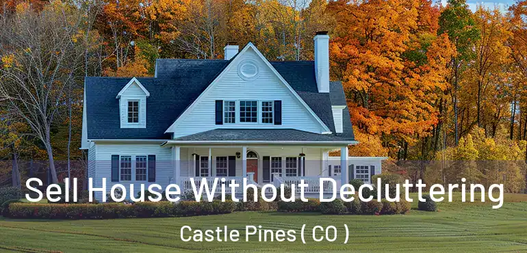 Sell House Without Decluttering Castle Pines ( CO )