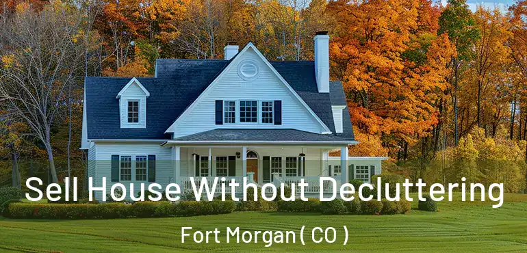 Sell House Without Decluttering Fort Morgan ( CO )