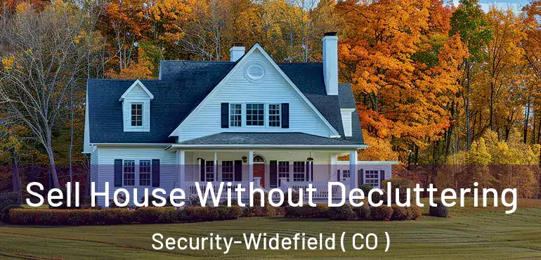 Sell House Without Decluttering Security-Widefield ( CO )