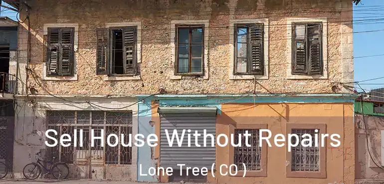 Sell House Without Repairs Lone Tree ( CO )