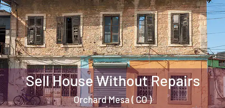 Sell House Without Repairs Orchard Mesa ( CO )