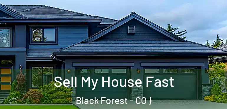 Sell My House Fast Black Forest - CO )