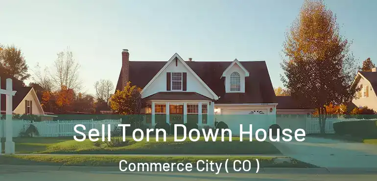 Sell Torn Down House Commerce City ( CO )