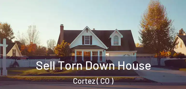 Sell Torn Down House Cortez ( CO )