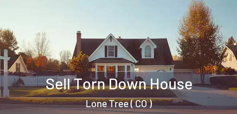  Sell Torn Down House Lone Tree ( CO )