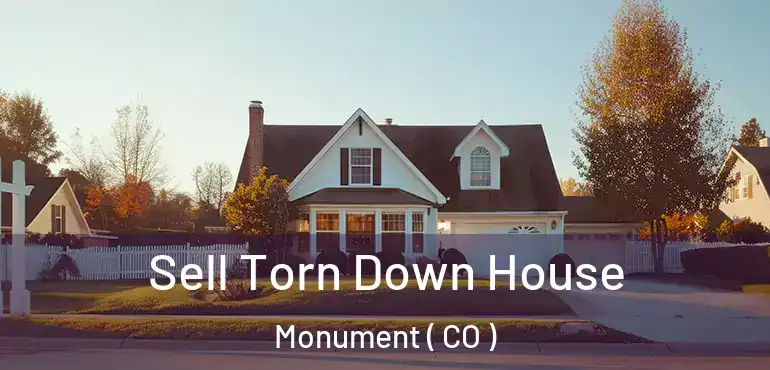 Sell Torn Down House Monument ( CO )