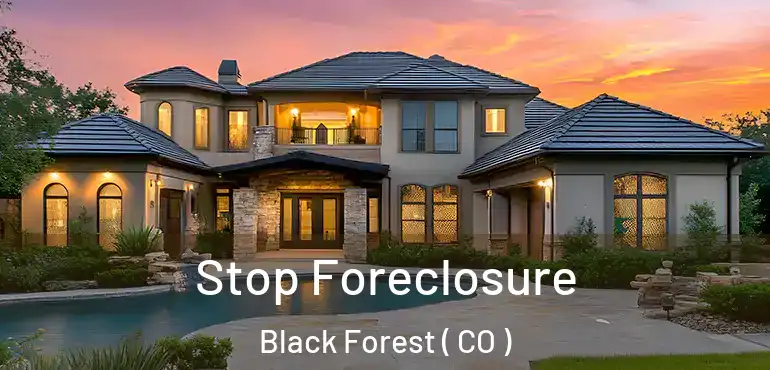 Stop Foreclosure Black Forest ( CO )