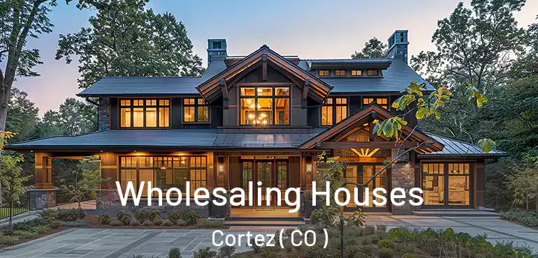 Wholesaling Houses Cortez ( CO )
