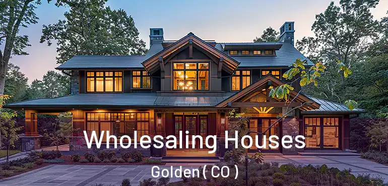 Wholesaling Houses Golden ( CO )