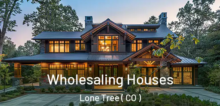 Wholesaling Houses Lone Tree ( CO )